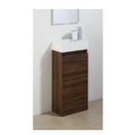 Reflex Soft Close Door Cloakroom Vanity Unit With Basin