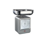 LDL024 Wesco Retro Scales With Clock New Silver