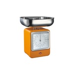 LDL026 Wesco Retro Scales With Clock Orange