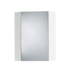 FUR150 Pandora Mirrored Corner Wall Cabinet