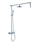 TCS016 Utila Overhead Shower Pack Inc. Bar Valve And Kit