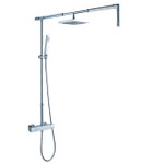 TCS017 Cubic Overhead Shower Pack Inc. Bar Valve And Kit