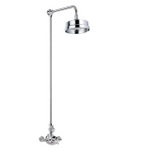 TCS066 Trend Dual Control Exposed Valve & Rigid Riser Pack With 5" Fixed Head