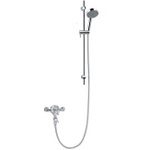 TCS076 Trend Dual Control Exposed Shower With Slide Rail Kit