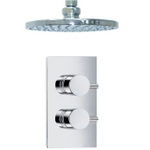 TCS104 Trend Dual Control Concealed Valve With Round Handwheels & Round Head