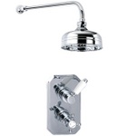 TCS120 Kensington Dual Concealed Valve With 5" Rose Head