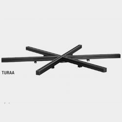 Aluminum &Oslash; 120 cm Star-shaped fitting