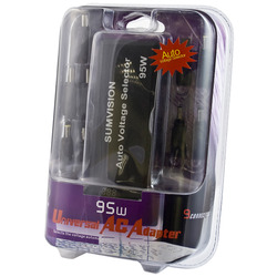 Sumvision - Auto Universal Laptop AC Charger Adapter - 9 Connectors - 95W