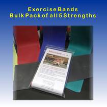 Exercise Band - Pack of all 5 strengths