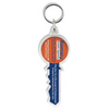 Key Shaped Acrylic Printed Promotional Keyrings