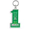 One Shaped Acrylic Printed Promotional Keyrings