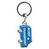 MV-N Metal Van Insert Printed Keyrings