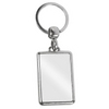 ML-40D Metal Rectangular Frame Printed Keyrings