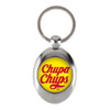 MZ-25D Metal Oval Insert Printed Keyrings