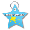 Custom Shaped Plastic Card Keyrings