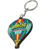 2D Soft PVC Custom Keyrings - PVC fill on 2 sides