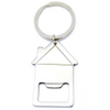 Metal House Shaped Bottle Opener