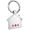 The Bling Bling House Shaped Keyring