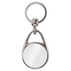 MS-30D Blank Metal Circle Insert Keyrings