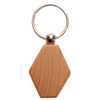 The lozenge Wooden Keyring