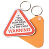 Custom Shaped, Full Colour Foam Backed Keyrings
