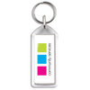 F1 Acrylic Printed Promotional Keyrings