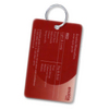 Plastic Credit Card Sized Keyrings - 85mm x 55mm
