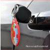 Non Scratch Oval Racer Keyring