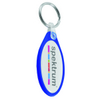 Non Scratch Oval Racer Keyring