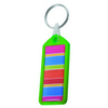 Non Scratch Rectangular Racer Keyring