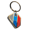 The 3D Chunk Bespoke Metal Keyrings