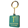 2D Soft PVC Custom Keyrings - PVC fill on 1 side