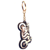 2D Soft PVC Custom Keyrings - PVC fill on 1 side