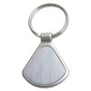 The Rome Rounded Triangle Metal Keyring