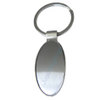 The Venice Oval Metal Keyring