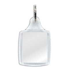 Blank Keyrings - A5 Blank Acrylic Insert Keyring