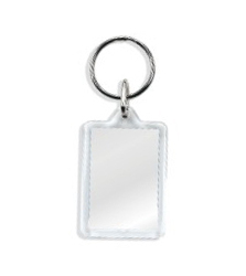 Blank Keyrings - Y1 Blank Acrylic Insert Keyring