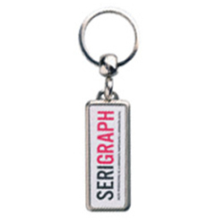 Metal Insert Keyrings