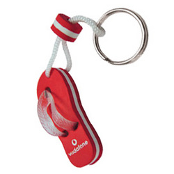 Floating Flip-Flop Foam Keyrings