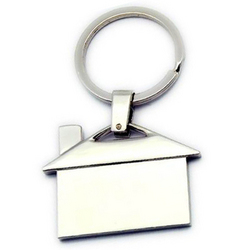 Timeless House Shaped Keyring