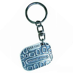 Stamped Custom Metal Keyrings