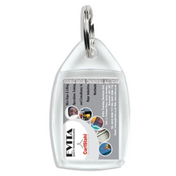 P5 Acrylic Printed Promotional Keyrings
