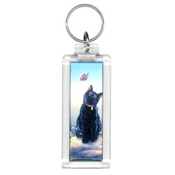 K8 Chunky Acrylic Keyring