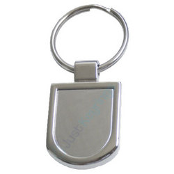 The U-Badge Metal Keyring