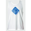 Mystic Star Quick Dry Loosefit Tanktop - White