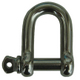 5mm A4-AISI 316 Stainless D Shackle Screw Pin BL 1200KGS