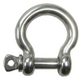 8mm A4-AISI 316 Stainless Bow Shackle Screw Pin BL 2400KGS