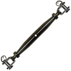 M6 A4-AISI 316 Stainless Rigging Screw Fork & Fork BL 1250KGS