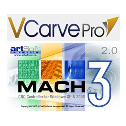 Vectric VCarve Pro 7 and Mach3 Bundle