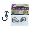 Hanging Basket Heavy Duty Swivel Hooks (2 pack)